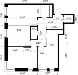 3-BD Apartment Sale, 87 sq. m. at Pervyi Moskovskiy, ulitsa Bianki, 1, Moskovskiy, Moscow, Russia #3 3-BD Apartment Sale, 87 sq. m. at Pervyi Moskovskiy, ulitsa Bianki, 1, Moskovskiy, Moscow, Russia #3