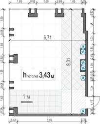 1-BD Apartment Sale, 57.8 sq. m. at Life Time, Sergeya Makeyeva Street, вл11/9с1-10, Moscow, Russia #4