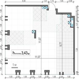 2-BD Apartment Sale, 110.2 sq. m. at Life Time, Sergeya Makeyeva Street, вл11/9с1-10, Moscow, Russia #4