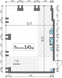 1-BD Apartment Sale, 57.8平方米 at Life Time, Sergeya Makeyeva Street, вл11/9с1-10, Moscow, Russia #4