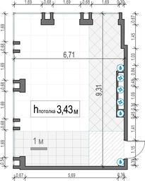1-BD Apartment Sale, 57.4 sq. m. at Life Time, Sergeya Makeyeva Street, вл11/9с1-10, Moscow, Russia #4