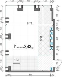 1-BD Apartment Sale, 57.4 sq. m. at Life Time, Sergeya Makeyeva Street, вл11/9с1-10, Moscow, Russia #4