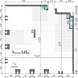 2-BD Apartment Sale, 110 sq. m. at Life Time, Sergeya Makeyeva Street, вл11/9с1-10, Moscow, Russia #4