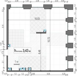 1-BD Apartment Sale, 106.8 sq. m. at Life Time, Sergeya Makeyeva Street, вл11/9с1-10, Moscow, Russia #4