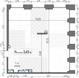 1-BD Apartment Sale, 106.4 sq. m. at Life Time, Sergeya Makeyeva Street, вл11/9с1-10, Moscow, Russia #4