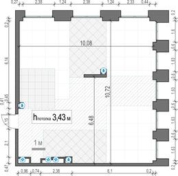 1-BD Apartment Sale, 106.6 sq. m. at Life Time, Sergeya Makeyeva Street, вл11/9с1-10, Moscow, Russia #4