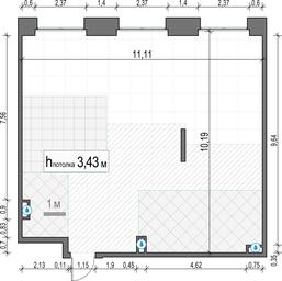 1-BD Apartment Sale, 106.8 sq. m. at Life Time, Sergeya Makeyeva Street, вл11/9с1-10, Moscow, Russia #4