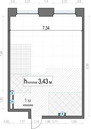 1-BD Apartment Sale, 70.3 sq. m. at Life Time, Sergeya Makeyeva Street, вл11/9с1-10, Moscow, Russia #3 1-BD Apartment Sale, 70.3 sq. m. at Life Time, Sergeya Makeyeva Street, вл11/9с1-10, Moscow, Russia #3