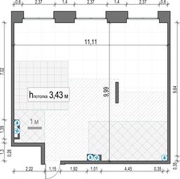 1-BD Apartment Sale, 105.4 sq. m. at Life Time, Sergeya Makeyeva Street, вл11/9с1-10, Moscow, Russia #4