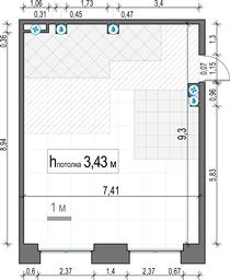 1-BD Apartment Sale, 67.4 sq. m. at Life Time, Sergeya Makeyeva Street, вл11/9с1-10, Moscow, Russia #4