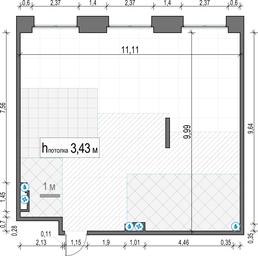 1-BD Apartment Sale, 106.7 sq. m. at Life Time, Sergeya Makeyeva Street, вл11/9с1-10, Moscow, Russia #4