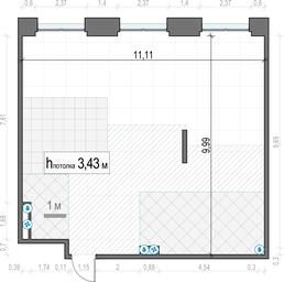 1-BD Apartment Sale, 106.7 sq. m. at Life Time, Sergeya Makeyeva Street, вл11/9с1-10, Moscow, Russia #3 1-BD Apartment Sale, 106.7 sq. m. at Life Time, Sergeya Makeyeva Street, вл11/9с1-10, Moscow, Russia #3