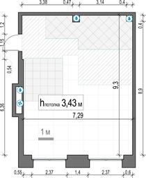 1-BD Apartment Sale, 67.1 sq. m. at Life Time, Sergeya Makeyeva Street, вл11/9с1-10, Moscow, Russia #4
