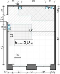 1-BD Apartment Sale, 67.5 sq. m. at Life Time, Sergeya Makeyeva Street, вл11/9с1-10, Moscow, Russia #4