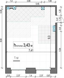 1-BD Apartment Sale, 67.5 sq. m. at Life Time, Sergeya Makeyeva Street, вл11/9с1-10, Moscow, Russia #4