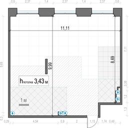1-BD Apartment Sale, 105.3 sq. m. at Life Time, Sergeya Makeyeva Street, вл11/9с1-10, Moscow, Russia #3 1-BD Apartment Sale, 105.3 sq. m. at Life Time, Sergeya Makeyeva Street, вл11/9с1-10, Moscow, Russia #3