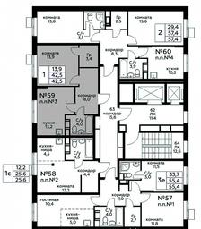 Apartment Sale, 42.5平方米 at Tsvetochnye Poliany, kvartal № 23, Filimonkovskoye Municipal Formation, Moscow, Russia #2 Apartment Sale, 42.5平方米 at Tsvetochnye Poliany, kvartal № 23, Filimonkovskoye Municipal Formation, Moscow, Russia #2