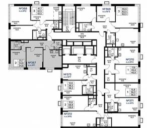 1-BD Apartment Sale, 55.3平方米 at Veresk, 3rd Khoroshyovskaya Street, вл19с3к1, Moscow, Russia #2