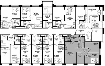 3-BD Apartment Sale, 71.1 sq. m. at Myata, 1st Magistralnaya Street, 25, Moscow, Russia #2