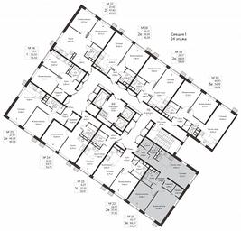 2-BD Apartment Sale, 68.27 sq. m. at Kvartal Rumyantsevo, ulitsa Admirala Kornilova, с1, Mosrentgen Settlement, Moscow, Russia #2