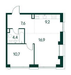 1-BD Apartment Sale, 48.8 sq. m. at Primavera, Volokolamskoye Highway, вл67, Moscow, Russia #3 1-BD Apartment Sale, 48.8 sq. m. at Primavera, Volokolamskoye Highway, вл67, Moscow, Russia #3