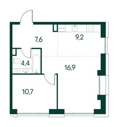 1-BD Apartment Sale, 48.8 sq. m. at Primavera, Volokolamskoye Highway, вл67, Moscow, Russia #2 1-BD Apartment Sale, 48.8 sq. m. at Primavera, Volokolamskoye Highway, вл67, Moscow, Russia #2
