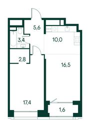 1-BD Apartment Sale, 57.3 sq. m. at Primavera, Volokolamskoye Highway, вл67, Moscow, Russia #2 1-BD Apartment Sale, 57.3 sq. m. at Primavera, Volokolamskoye Highway, вл67, Moscow, Russia #2