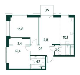 2-BD Apartment Sale, 74.1 sq. m. at Primavera, Volokolamskoye Highway, вл67, Moscow, Russia #2 2-BD Apartment Sale, 74.1 sq. m. at Primavera, Volokolamskoye Highway, вл67, Moscow, Russia #2