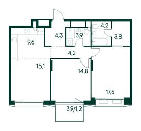 2-BD Apartment Sale, 78.6 sq. m. at Primavera, Volokolamskoye Highway, вл67, Moscow, Russia #3