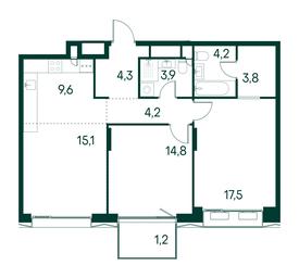 2-BD Apartment Sale, 78.6 sq. m. at Primavera, Volokolamskoye Highway, вл67, Moscow, Russia #2
