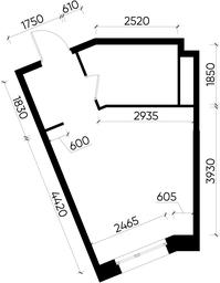 Apartment Sale, 24.8 sq. m. at Peredelkino Blizhnee, Korneya Chukovskogo Street, 1, Vnukovskoye Settlement, Moscow, Russia #3