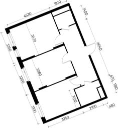 2-BD Apartment Sale, 59.9 sq. m. at Peredelkino Blizhnee, Korneya Chukovskogo Street, 1, Vnukovskoye Settlement, Moscow, Russia #3 2-BD Apartment Sale, 59.9 sq. m. at Peredelkino Blizhnee, Korneya Chukovskogo Street, 1, Vnukovskoye Settlement, Moscow, Russia #3
