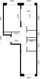 2-BD Apartment Sale, 60.4 sq. m. at Peredelkino Blizhnee, Korneya Chukovskogo Street, 1, Vnukovskoye Settlement, Moscow, Russia #3