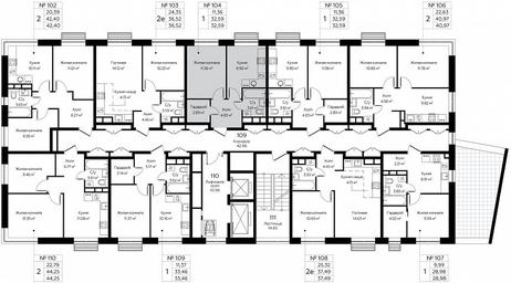 Apartment Sale, 32.59 sq. m. at Tsvetochnye Polyany City, kvartal № 165, Filimonkovskoye Municipal Formation, Moscow, Russia #2 Apartment Sale, 32.59 sq. m. at Tsvetochnye Polyany City, kvartal № 165, Filimonkovskoye Municipal Formation, Moscow, Russia #2