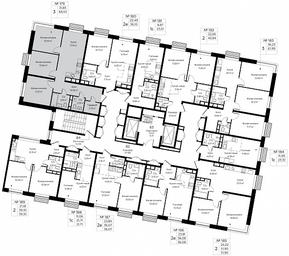 2-BD Apartment Sale, 68.53 sq. m. at Tsvetochnye Polyany City, kvartal № 165, Filimonkovskoye Municipal Formation, Moscow, Russia #2