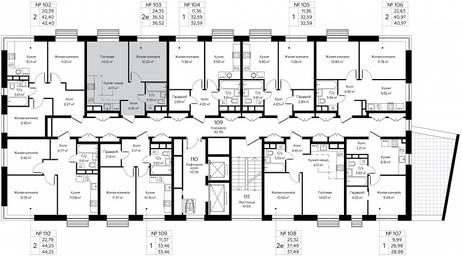 Продажа 1-комн. квартиры, 36,52 м² в ЖК «Цветочные Поляны Сити», квартал № 165, поселение Филимонковское, Москва, Россия #2