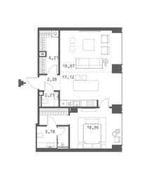 1-BD Apartment Sale, 73.18平方米 at Klubny dom Forum (Klubny dom Forum), Sadovaya-Sukharevskaya Street, Moscow, Russia #2 1-BD Apartment Sale, 73.18平方米 at Klubny dom Forum (Klubny dom Forum), Sadovaya-Sukharevskaya Street, Moscow, Russia #2
