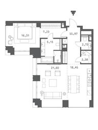 1-BD Apartment Sale, 95.78 sq. m. at Klubny dom Forum (Klubny dom Forum), Sadovaya-Sukharevskaya Street, Moscow, Russia #2 1-BD Apartment Sale, 95.78 sq. m. at Klubny dom Forum (Klubny dom Forum), Sadovaya-Sukharevskaya Street, Moscow, Russia #2