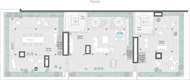 5-BD Apartment Sale, 1,029.7 sq. m. at Obydenskiy 1, 1st Obydensky Lane, 12с1, Moscow, Russia #4