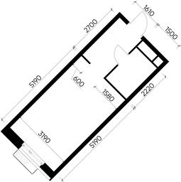 Apartment Sale, 24.4 sq. m. at Rezidentsii Skolkovo, Kashtanovaya ulitsa, 1, rabochiy posyolok Zarechye, Odintsovskiy City District, Moscow Region, Russia #3 Apartment Sale, 24.4 sq. m. at Rezidentsii Skolkovo, Kashtanovaya ulitsa, 1, rabochiy posyolok Zarechye, Odintsovskiy City District, Moscow Region, Russia #3