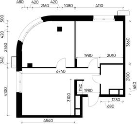 2-BD Apartment Sale, 60.8 sq. m. at Rezidentsii Skolkovo, Kashtanovaya ulitsa, 1, rabochiy posyolok Zarechye, Odintsovskiy City District, Moscow Region, Russia #3 2-BD Apartment Sale, 60.8 sq. m. at Rezidentsii Skolkovo, Kashtanovaya ulitsa, 1, rabochiy posyolok Zarechye, Odintsovskiy City District, Moscow Region, Russia #3