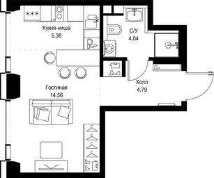 Apartment Sale, 28.77 sq. m. at SET, Vereyskaya Street, Moscow, Russia #3 Apartment Sale, 28.77 sq. m. at SET, Vereyskaya Street, Moscow, Russia #3