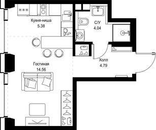 Apartment Sale, 28.77 sq. m. at SET, Vereyskaya Street, Moscow, Russia #3 Apartment Sale, 28.77 sq. m. at SET, Vereyskaya Street, Moscow, Russia #3