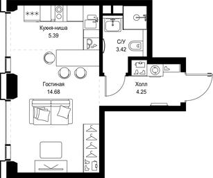 Apartment Sale, 27.74 sq. m. at SET, Vereyskaya Street, Moscow, Russia #3 Apartment Sale, 27.74 sq. m. at SET, Vereyskaya Street, Moscow, Russia #3