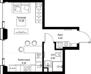 Apartment Sale, 27.51 sq. m. at SET, Vereyskaya Street, Moscow, Russia #3 Apartment Sale, 27.51 sq. m. at SET, Vereyskaya Street, Moscow, Russia #3