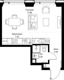 Apartment Sale, 31.74 sq. m. at SET, Vereyskaya Street, Moscow, Russia #2 Apartment Sale, 31.74 sq. m. at SET, Vereyskaya Street, Moscow, Russia #2