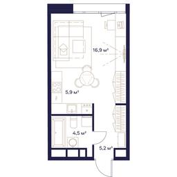 Apartment Sale, 32.5 sq. m. at Soyuz, Selskokhozyaystvennaya Street, Moscow, Russia #3 Apartment Sale, 32.5 sq. m. at Soyuz, Selskokhozyaystvennaya Street, Moscow, Russia #3