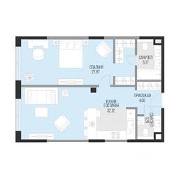 Apartment Sale, 72.59平方米 at Dom po ul. Sadovnicheskaya, Sadovnicheskaya Street, Moscow, Russia #4