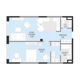 Apartment Sale, 71.96 sq. m. at Dom po ul. Sadovnicheskaya, Sadovnicheskaya Street, Moscow, Russia #2