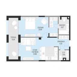 Apartment Sale, 60.21平方米 at Dom po ul. Sadovnicheskaya, Sadovnicheskaya Street, Moscow, Russia #4